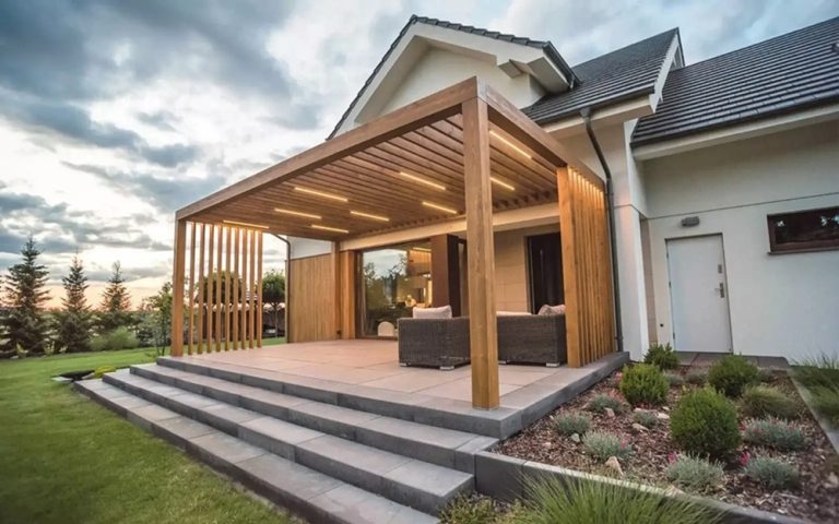 Gartensalon — luxuriöser Raum der Entspannung im Einklang mit der Natur